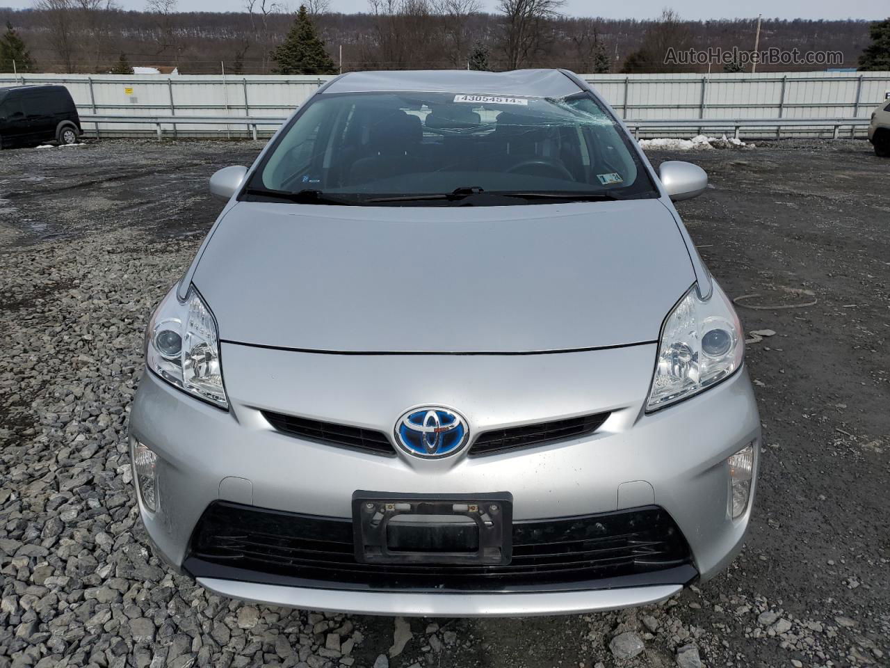 2013 Toyota Prius  Silver vin: JTDKN3DU8D5609841