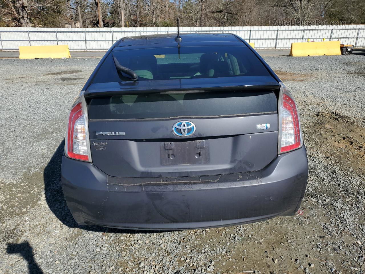 2013 Toyota Prius  Charcoal vin: JTDKN3DU8D5639860