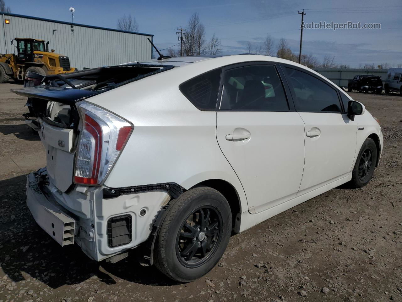 2013 Toyota Prius  White vin: JTDKN3DU8D5648784