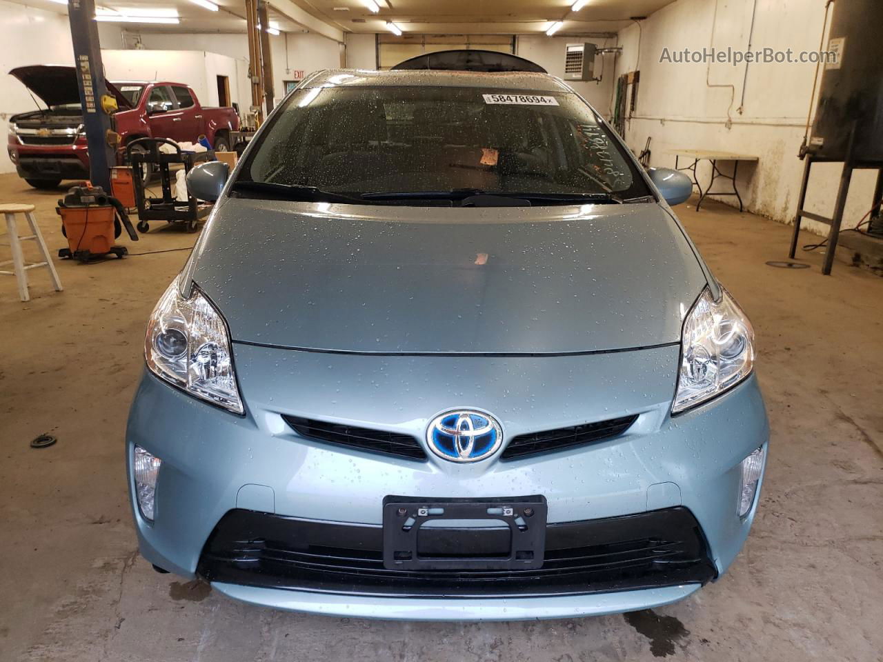 2013 Toyota Prius  Бирюзовый vin: JTDKN3DU8D5653676