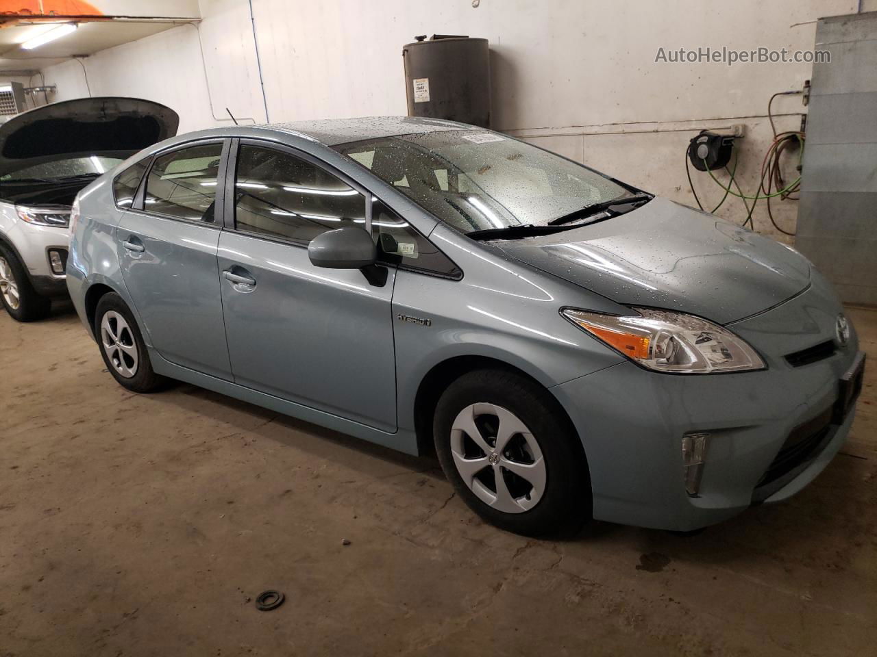 2013 Toyota Prius  Turquoise vin: JTDKN3DU8D5653676