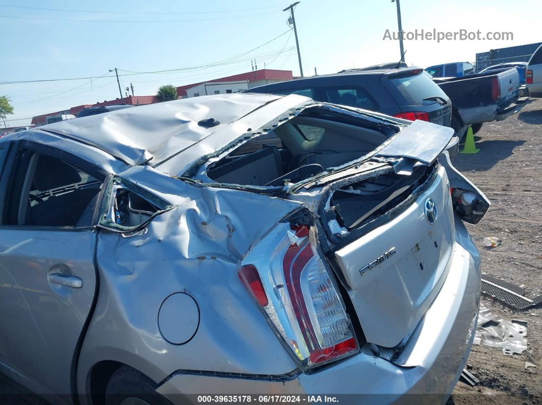 2013 Toyota Prius Three Silver vin: JTDKN3DU8D5688461