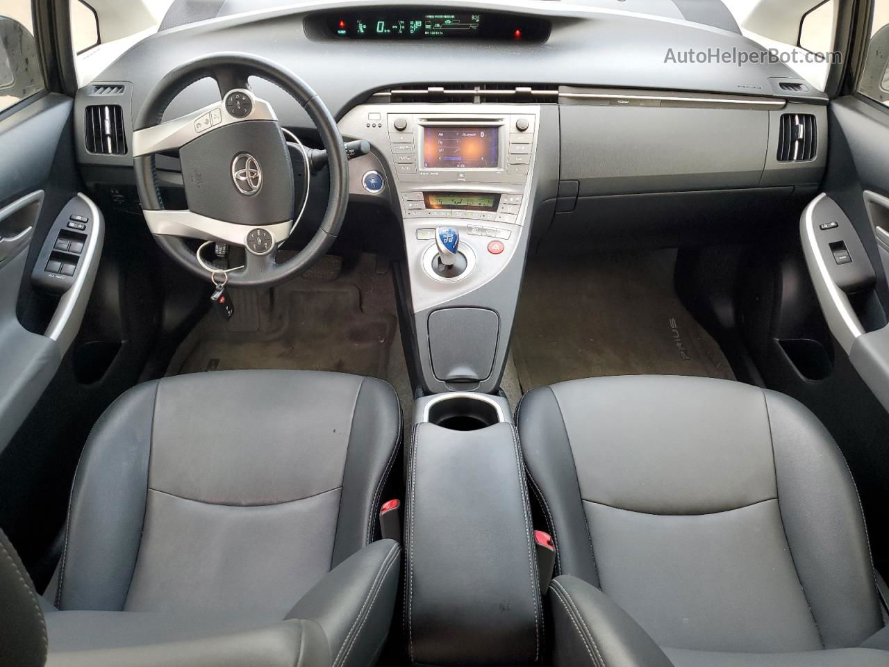 2013 Toyota Prius  Черный vin: JTDKN3DU8D5693630