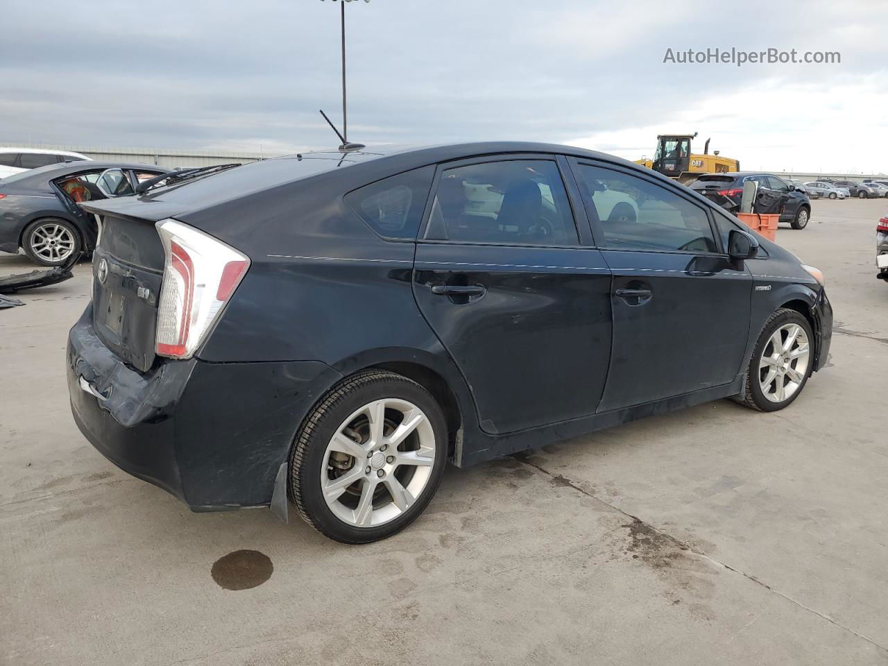 2013 Toyota Prius  Черный vin: JTDKN3DU8D5693630