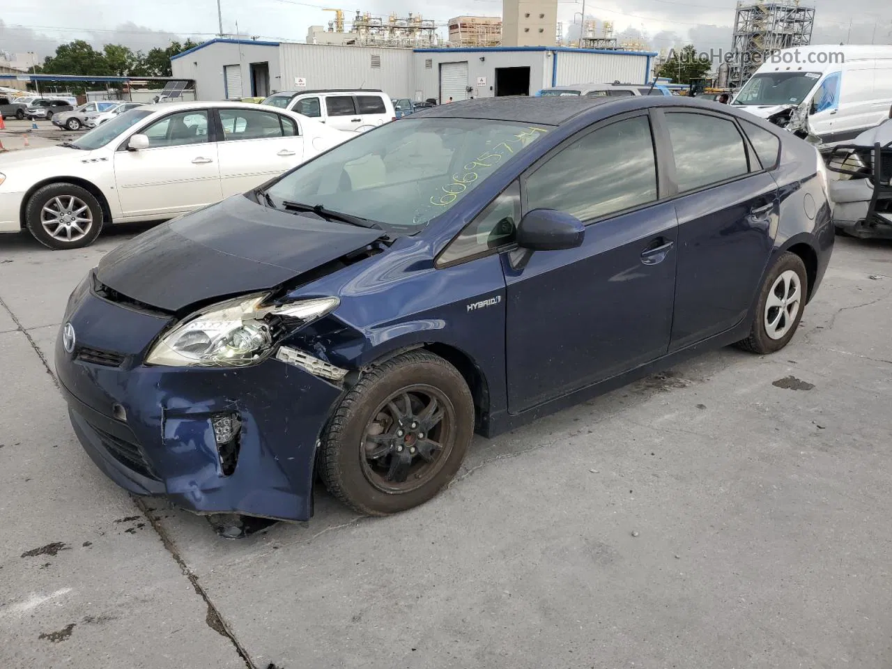 2014 Toyota Prius  Blue vin: JTDKN3DU8E0365039