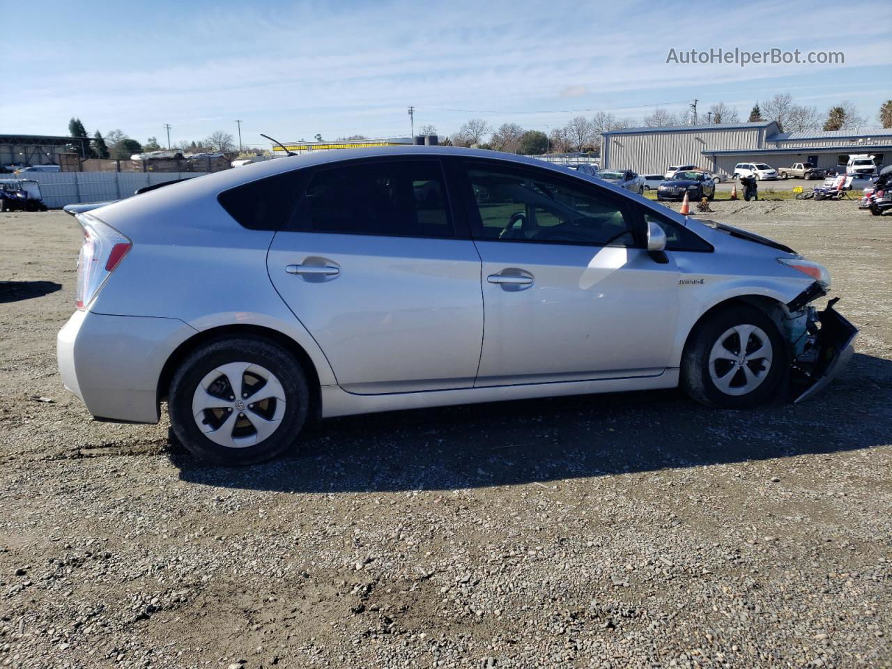 2014 Toyota Prius  Silver vin: JTDKN3DU8E0369110