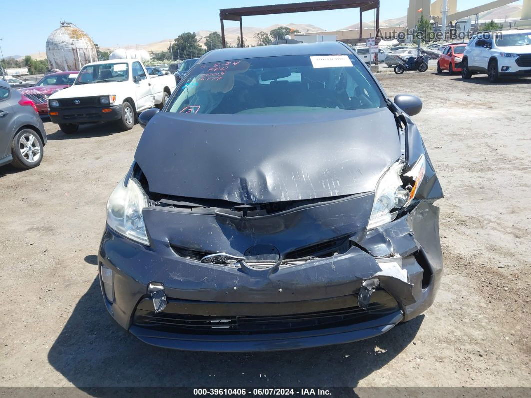 2014 Toyota Prius Three Gray vin: JTDKN3DU8E0385677