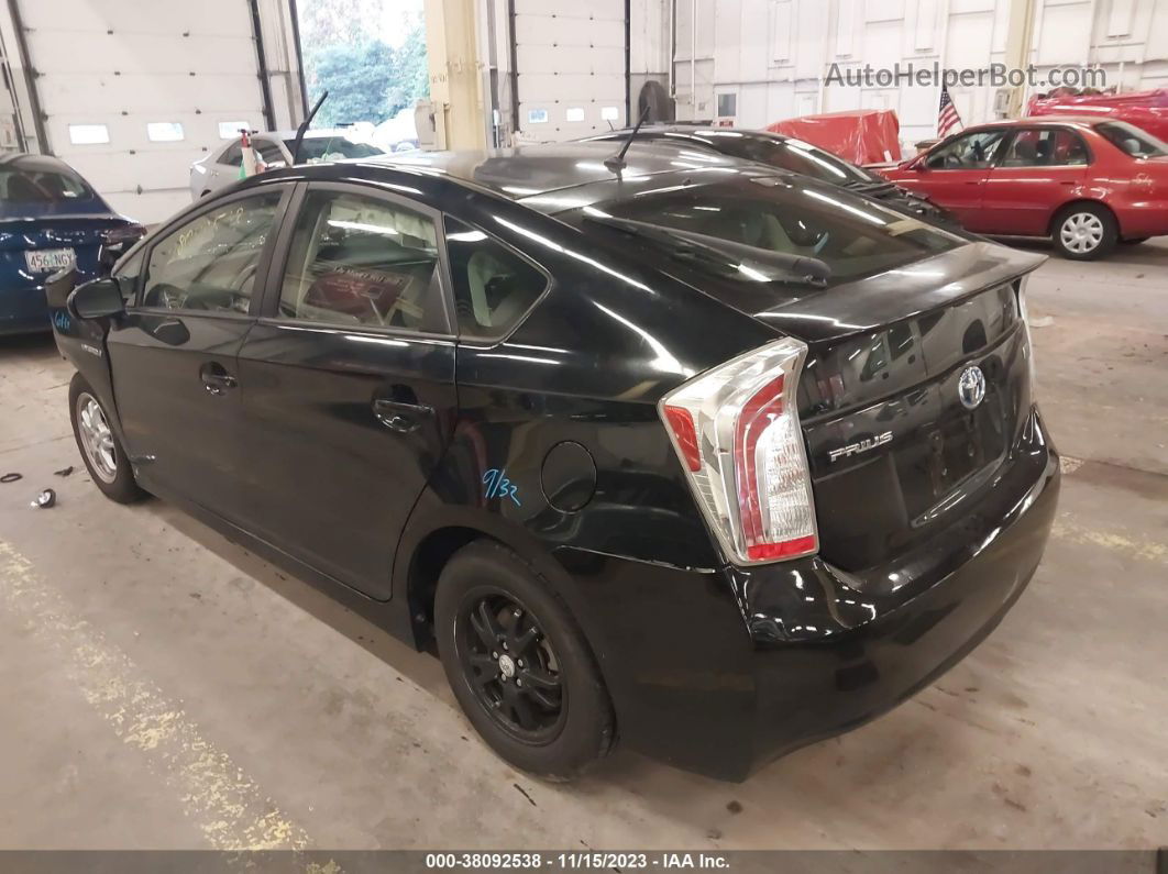 2014 Toyota Prius Two Черный vin: JTDKN3DU8E1821891