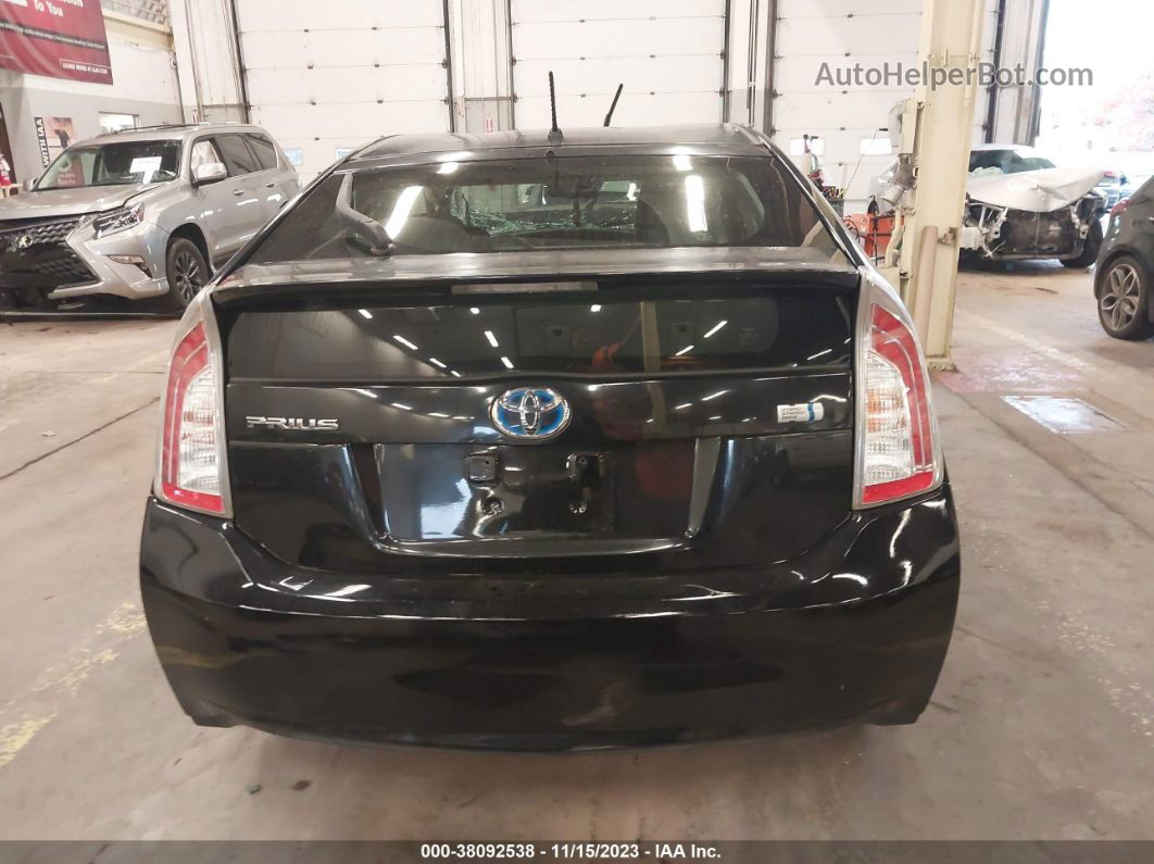 2014 Toyota Prius Two Черный vin: JTDKN3DU8E1821891