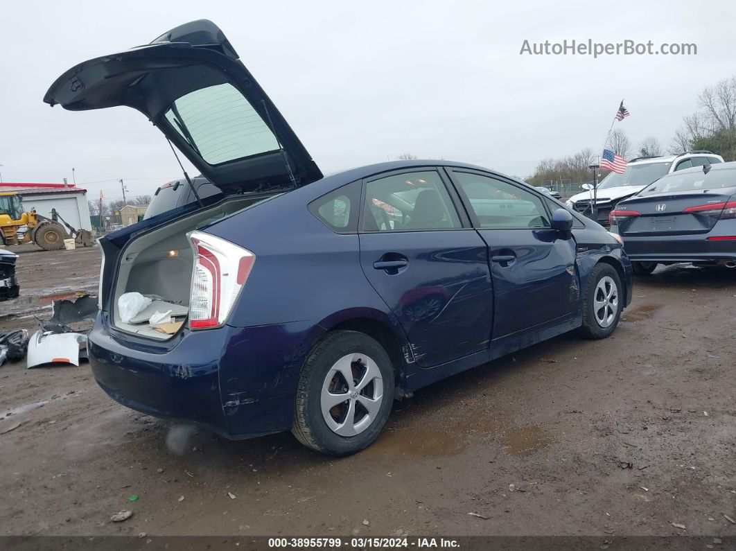 2015 Toyota Prius Two Blue vin: JTDKN3DU8F0441215