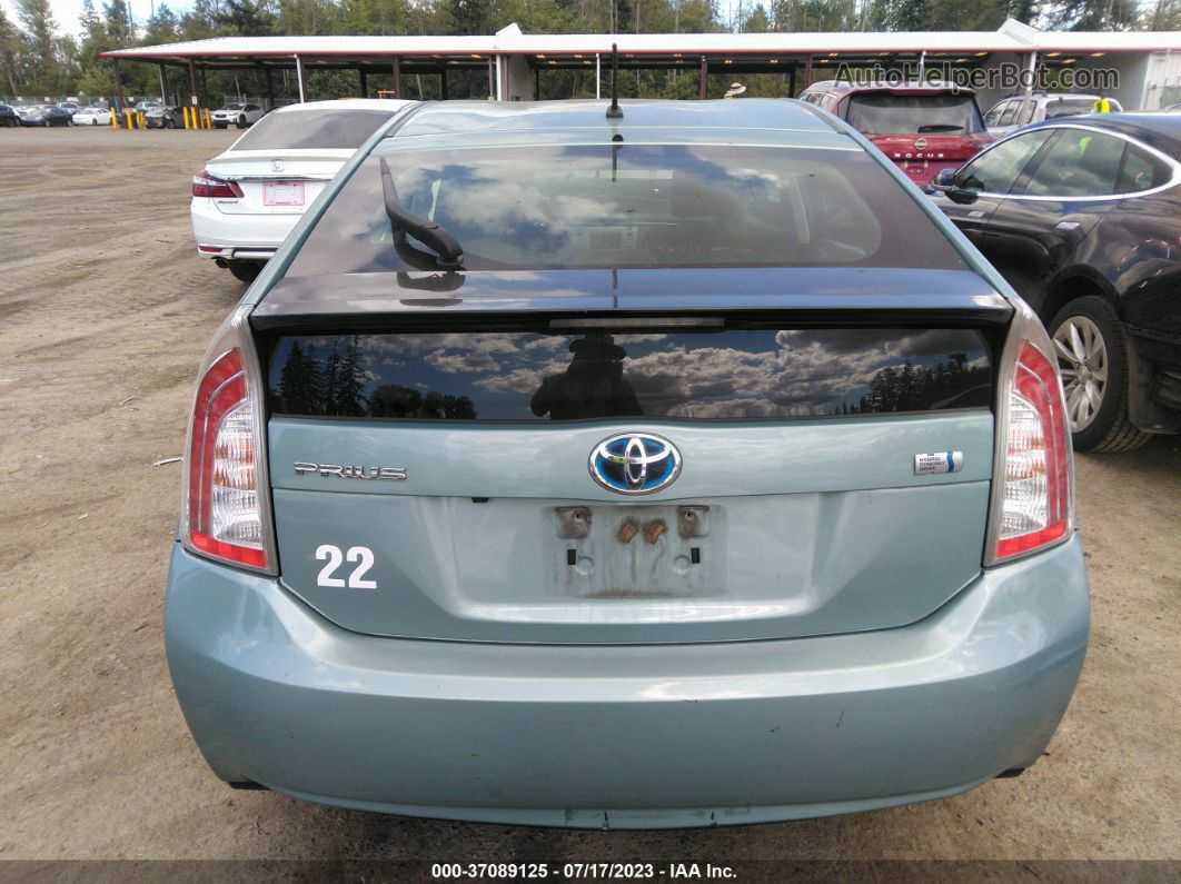 2015 Toyota Prius Five/four/persona Series Special Edition/three/two Blue vin: JTDKN3DU8F1872535