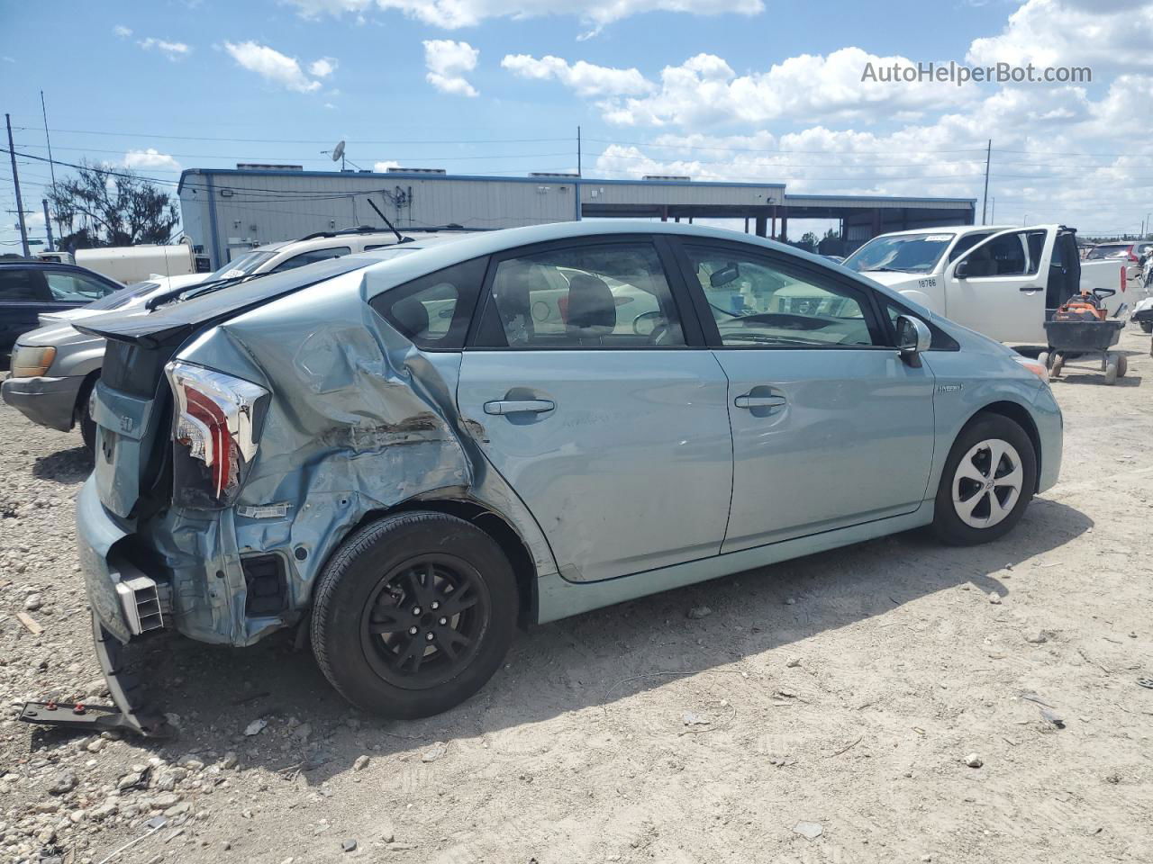 2015 Toyota Prius  Green vin: JTDKN3DU8F1968049