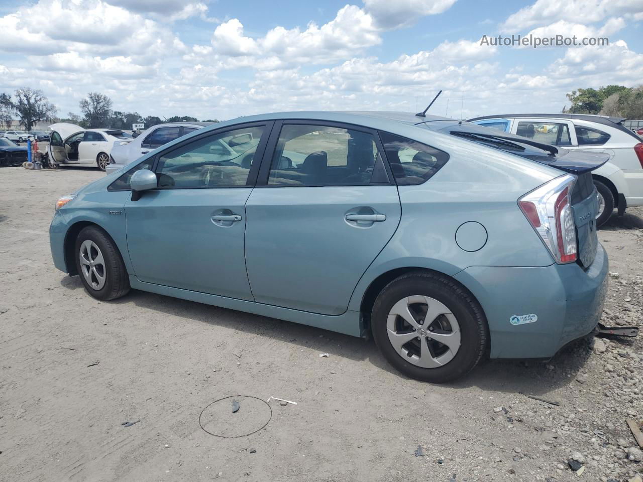 2015 Toyota Prius  Green vin: JTDKN3DU8F1968049