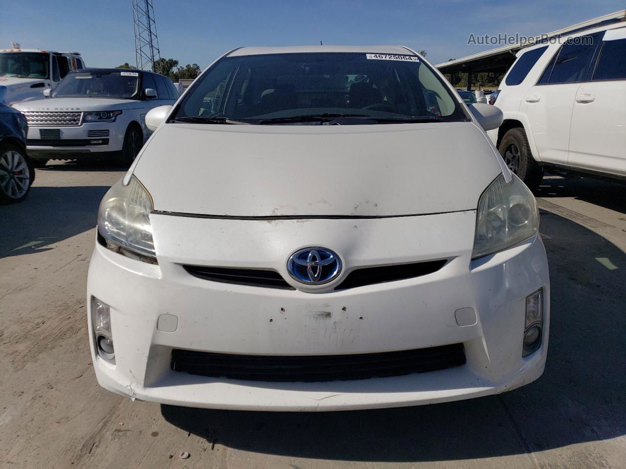 2011 Toyota Prius  White vin: JTDKN3DU9B0260117