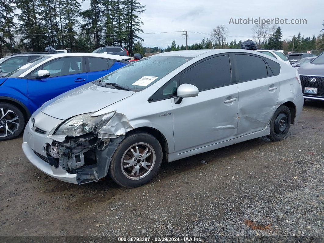 2011 Toyota Prius Two Серебряный vin: JTDKN3DU9B0261641