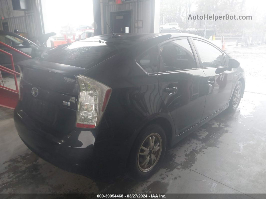 2011 Toyota Prius Two Black vin: JTDKN3DU9B1382356