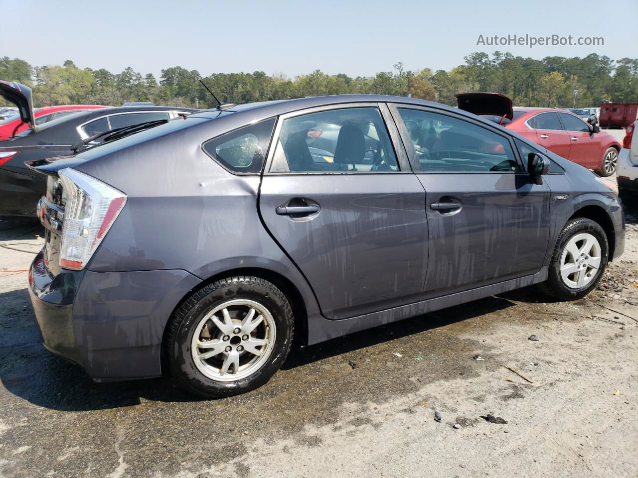 2011 Toyota Prius  Серый vin: JTDKN3DU9B1409393