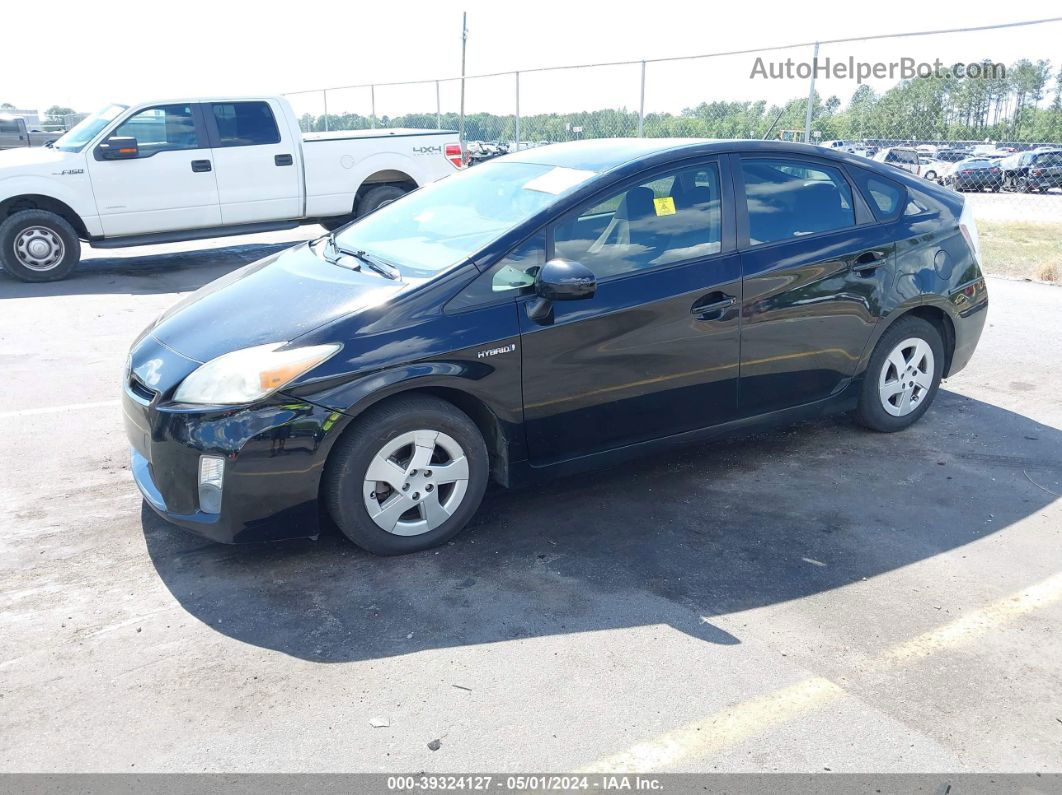 2011 Toyota Prius Two Black vin: JTDKN3DU9B1424251