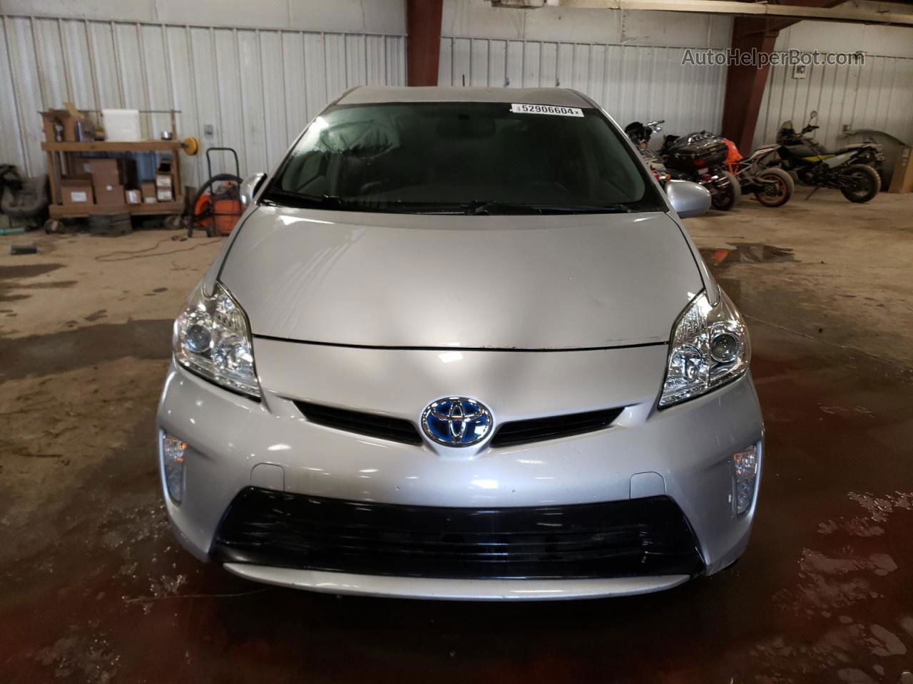 2012 Toyota Prius  Silver vin: JTDKN3DU9C1497153