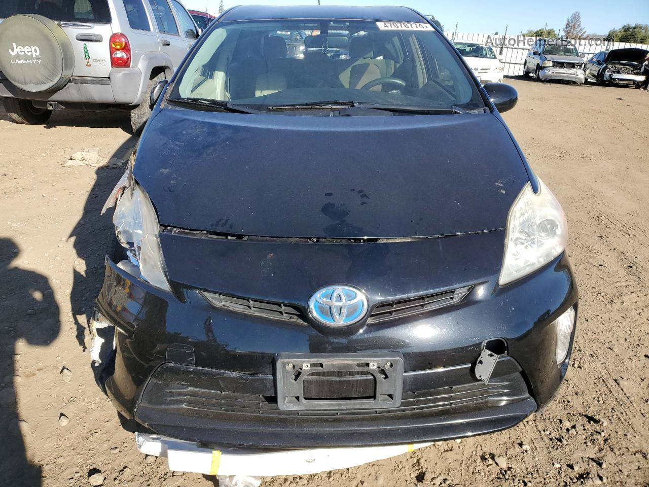 2012 Toyota Prius  Черный vin: JTDKN3DU9C1507079