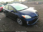 2012 Toyota Prius One/two/three/four/five Dark Blue vin: JTDKN3DU9C1508748