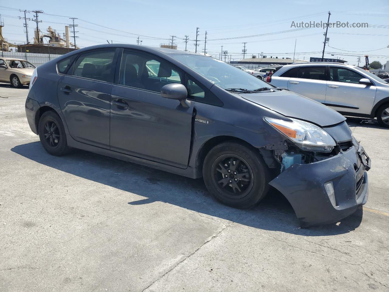 2012 Toyota Prius  Gray vin: JTDKN3DU9C1525369