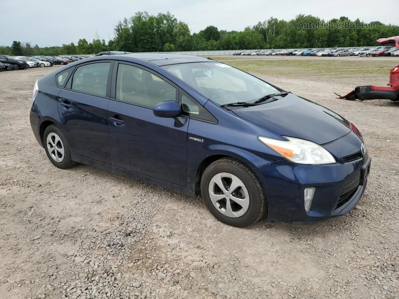 2012 Toyota Prius  Blue vin: JTDKN3DU9C1540289