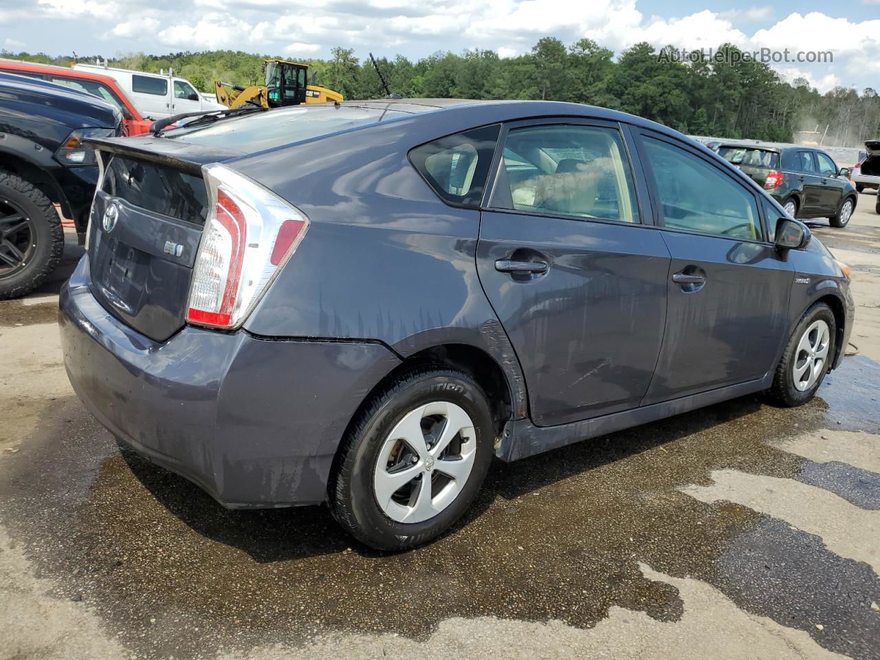 2012 Toyota Prius  Угольный vin: JTDKN3DU9C1552779