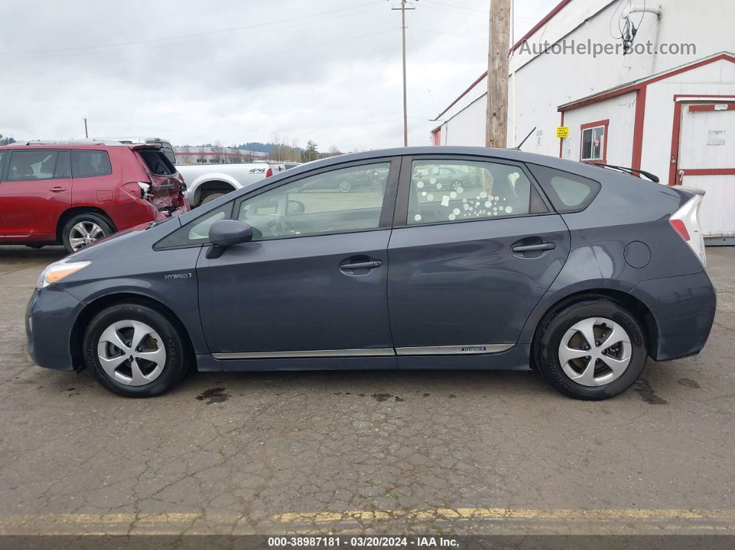 2012 Toyota Prius Four Gray vin: JTDKN3DU9C1558176