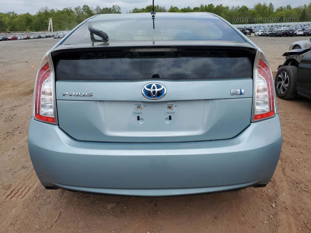 2012 Toyota Prius  Серебряный vin: JTDKN3DU9C1564706