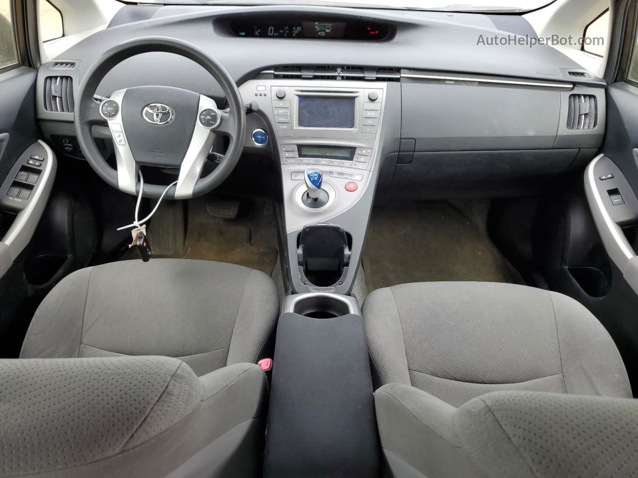 2012 Toyota Prius  Серебряный vin: JTDKN3DU9C1564706