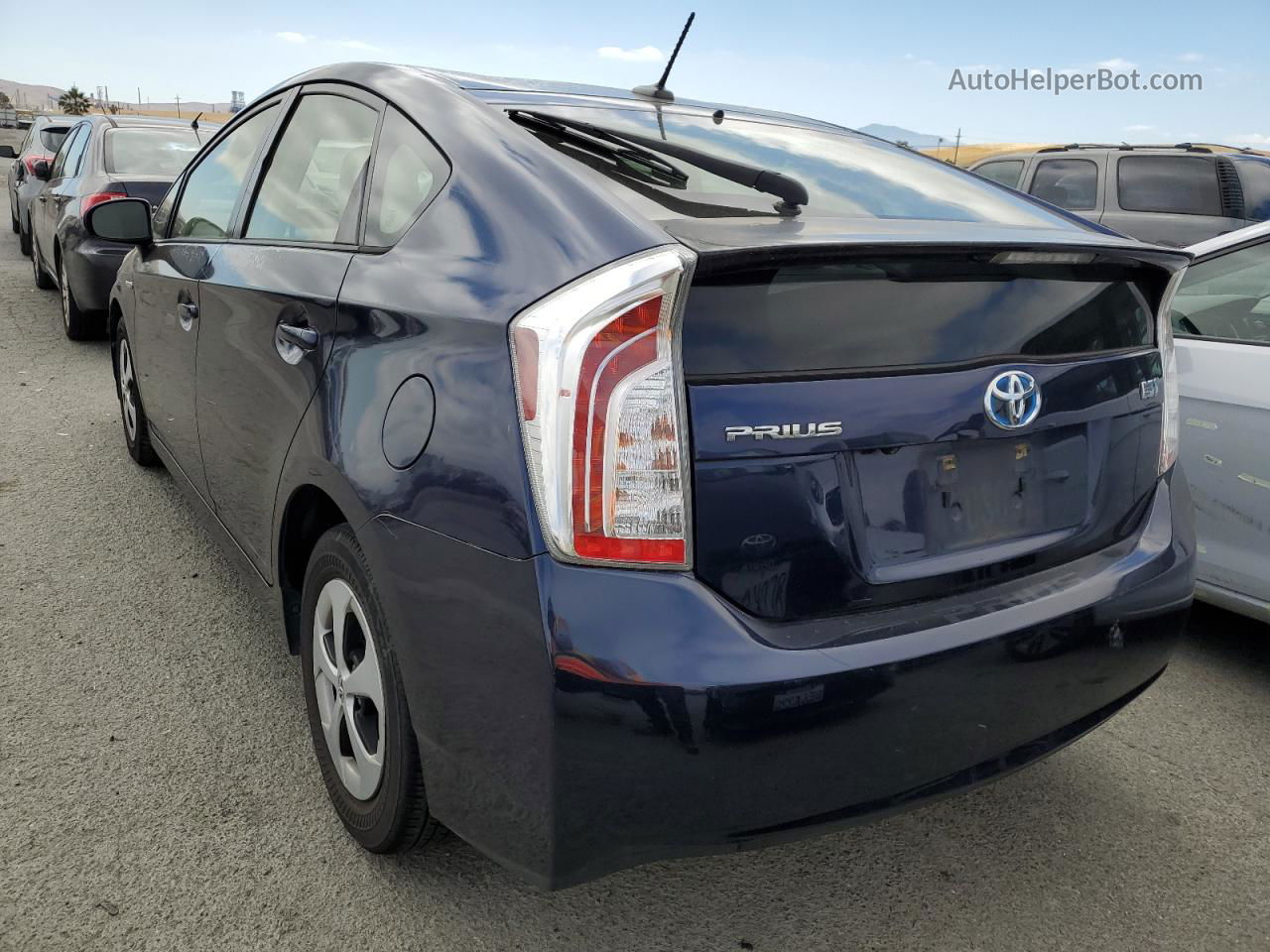 2012 Toyota Prius  Blue vin: JTDKN3DU9C1573731