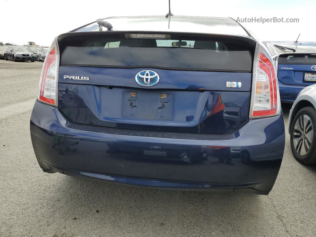 2012 Toyota Prius  Blue vin: JTDKN3DU9C1573731