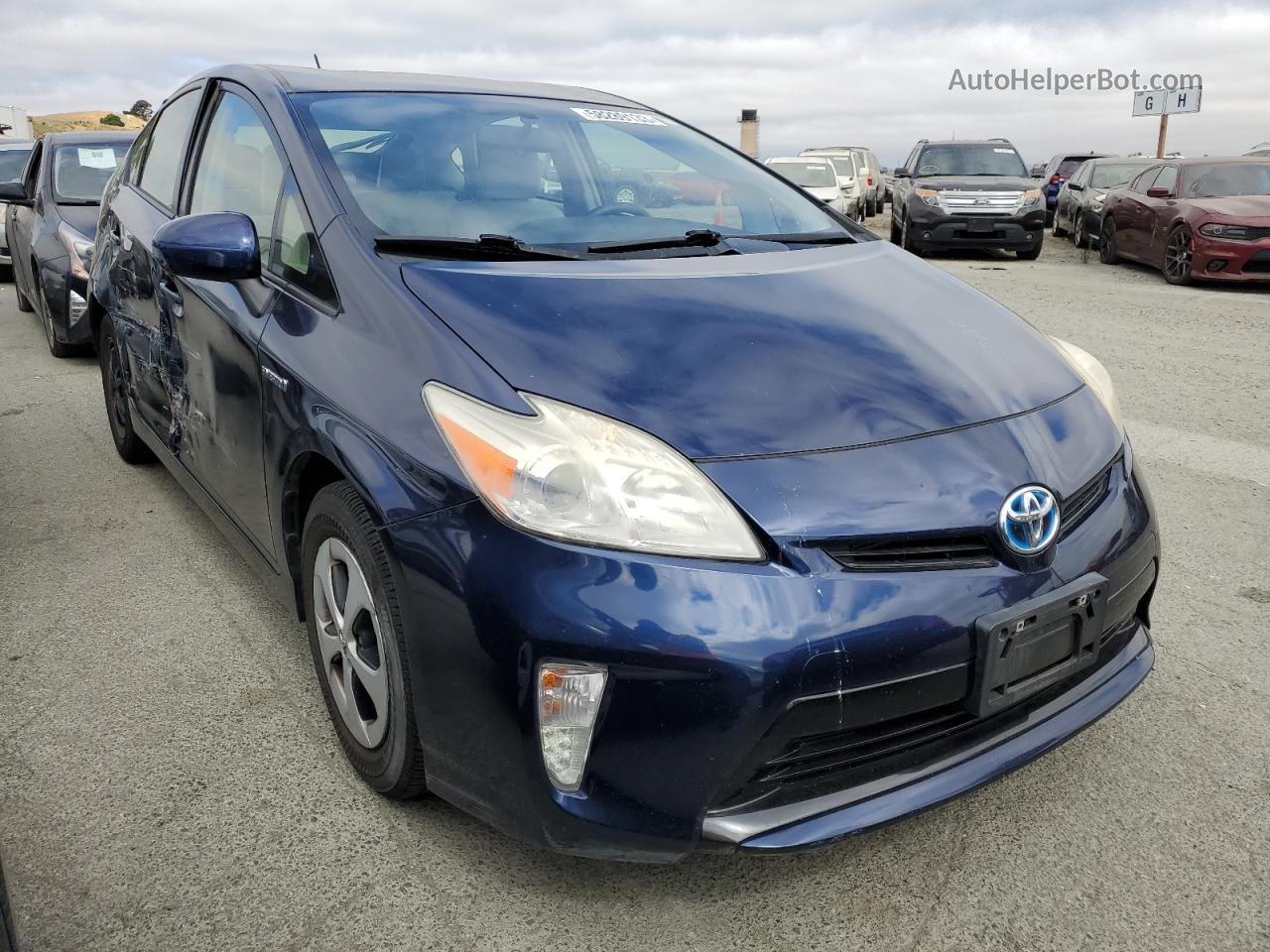 2012 Toyota Prius  Blue vin: JTDKN3DU9C1573731