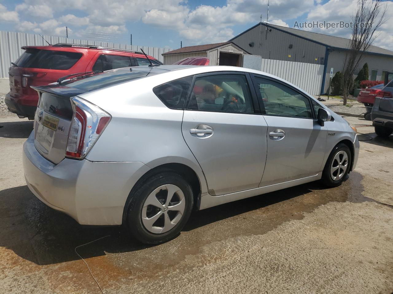 2012 Toyota Prius  Серебряный vin: JTDKN3DU9C5419027