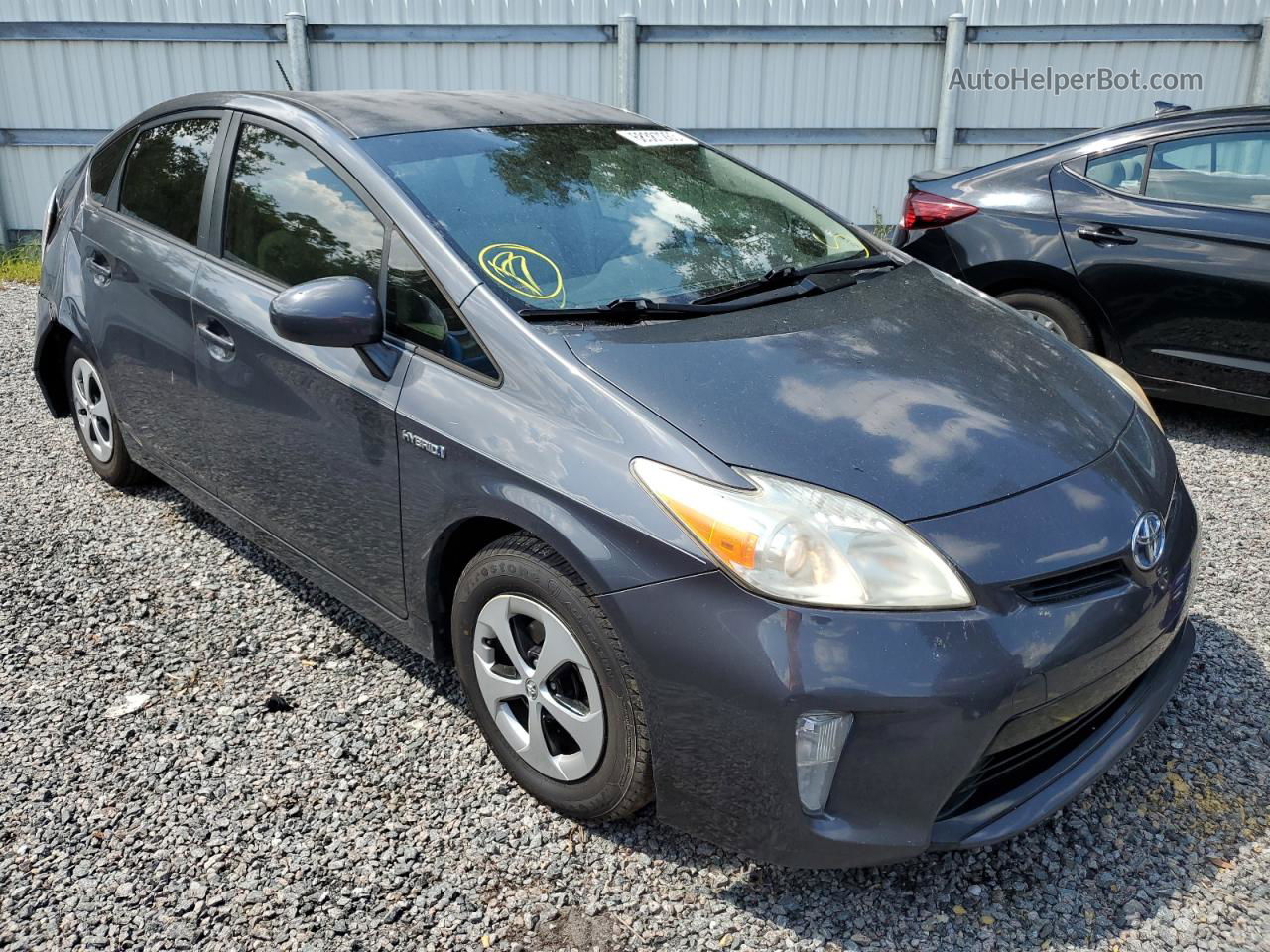 2012 Toyota Prius  Серый vin: JTDKN3DU9C5451654