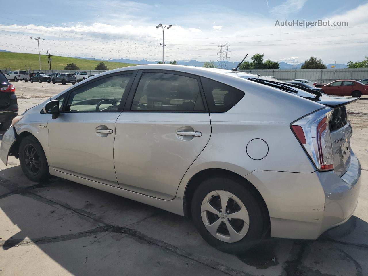 2012 Toyota Prius  Серебряный vin: JTDKN3DU9C5489689