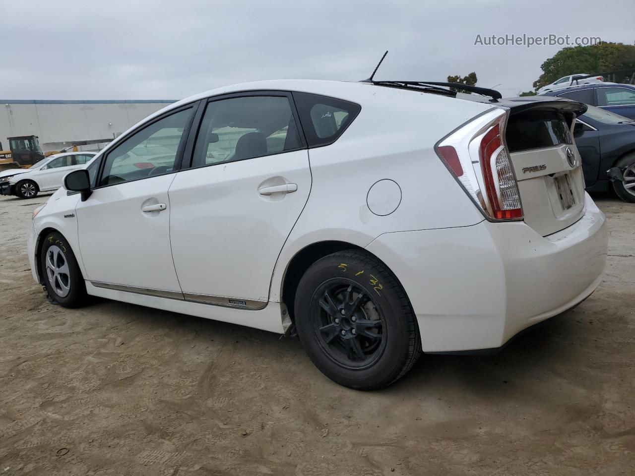 2012 Toyota Prius  White vin: JTDKN3DU9C5495394