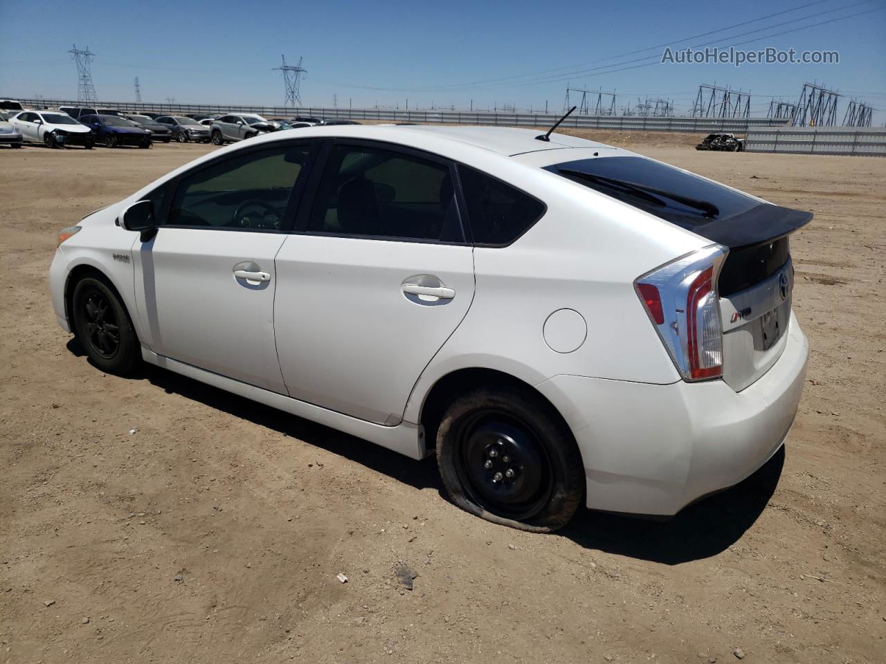 2012 Toyota Prius  Silver vin: JTDKN3DU9C5508791