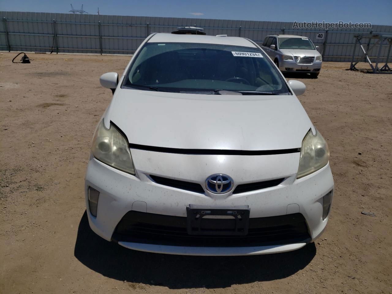 2012 Toyota Prius  Silver vin: JTDKN3DU9C5508791