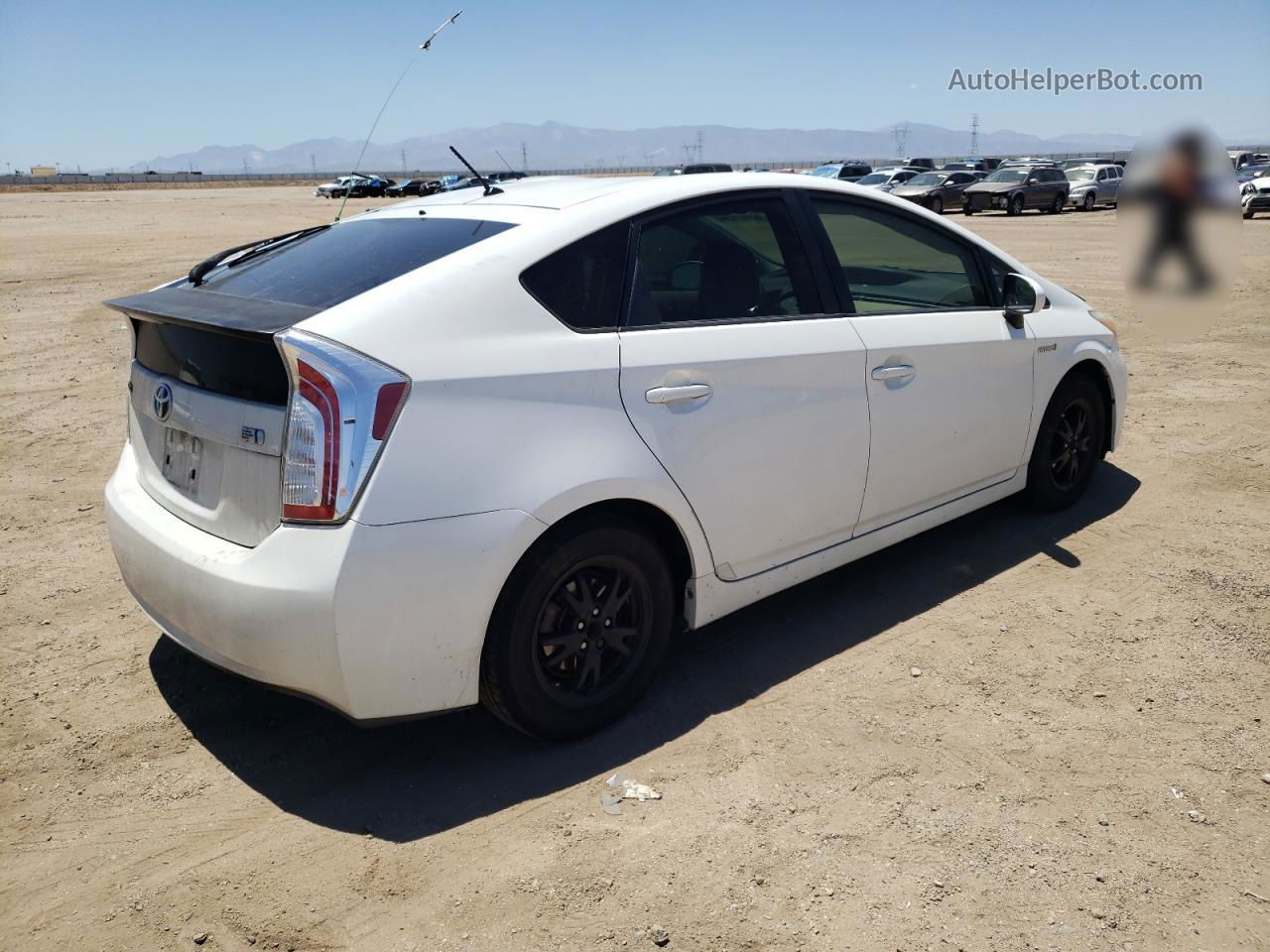 2012 Toyota Prius  Silver vin: JTDKN3DU9C5508791