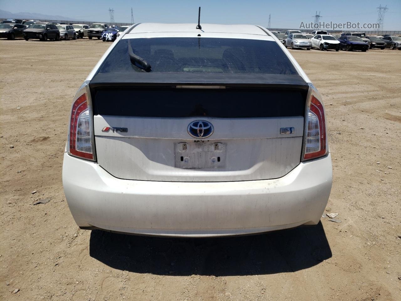 2012 Toyota Prius  Silver vin: JTDKN3DU9C5508791