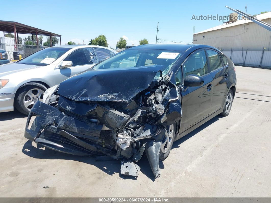 2012 Toyota Prius Two Black vin: JTDKN3DU9C5527759