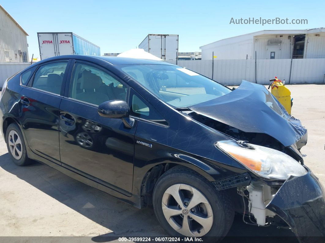 2012 Toyota Prius Two Black vin: JTDKN3DU9C5527759