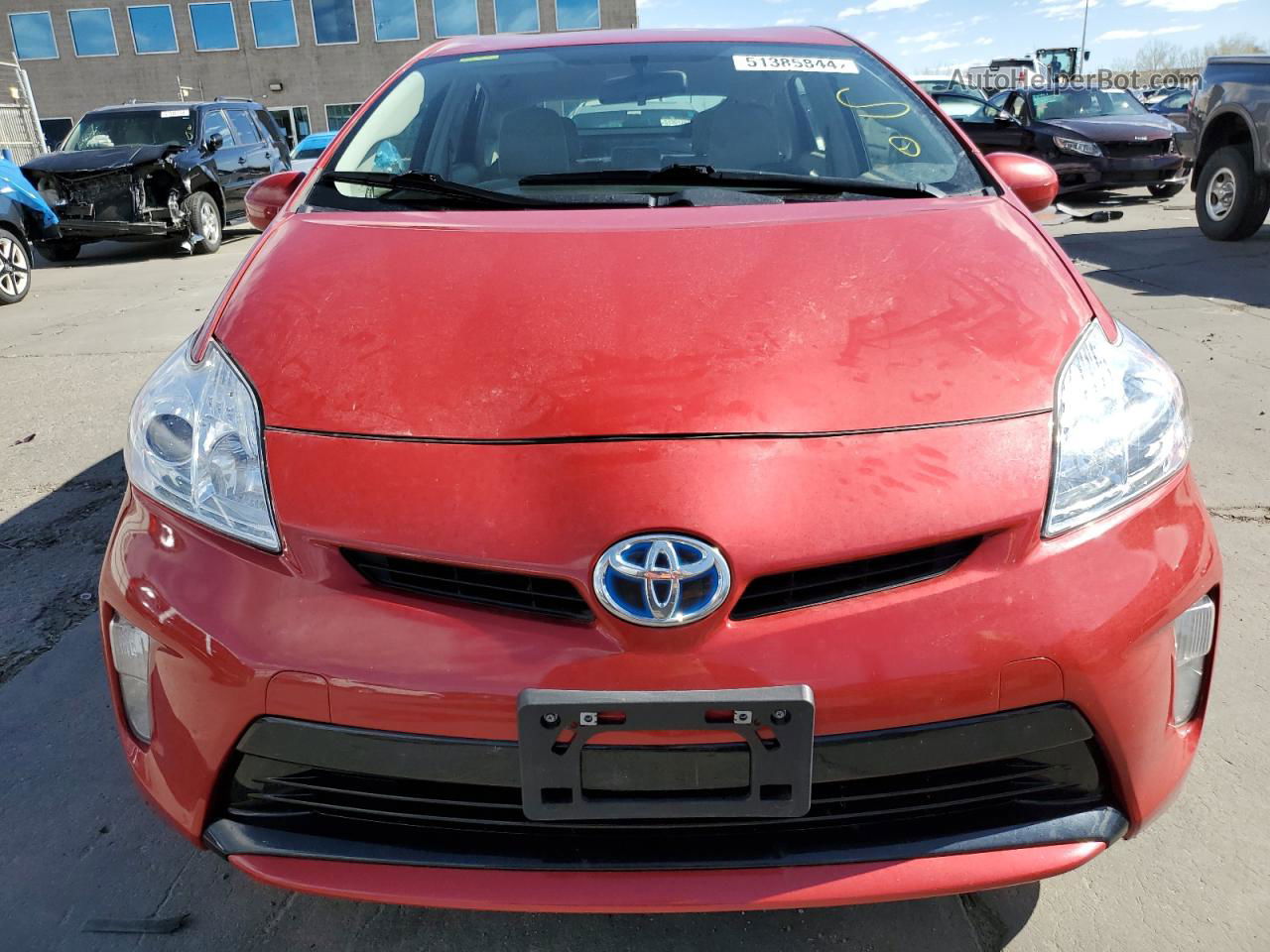 2013 Toyota Prius  Red vin: JTDKN3DU9D0352038