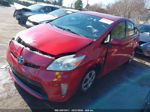 2013 Toyota Prius Two Красный vin: JTDKN3DU9D0353657