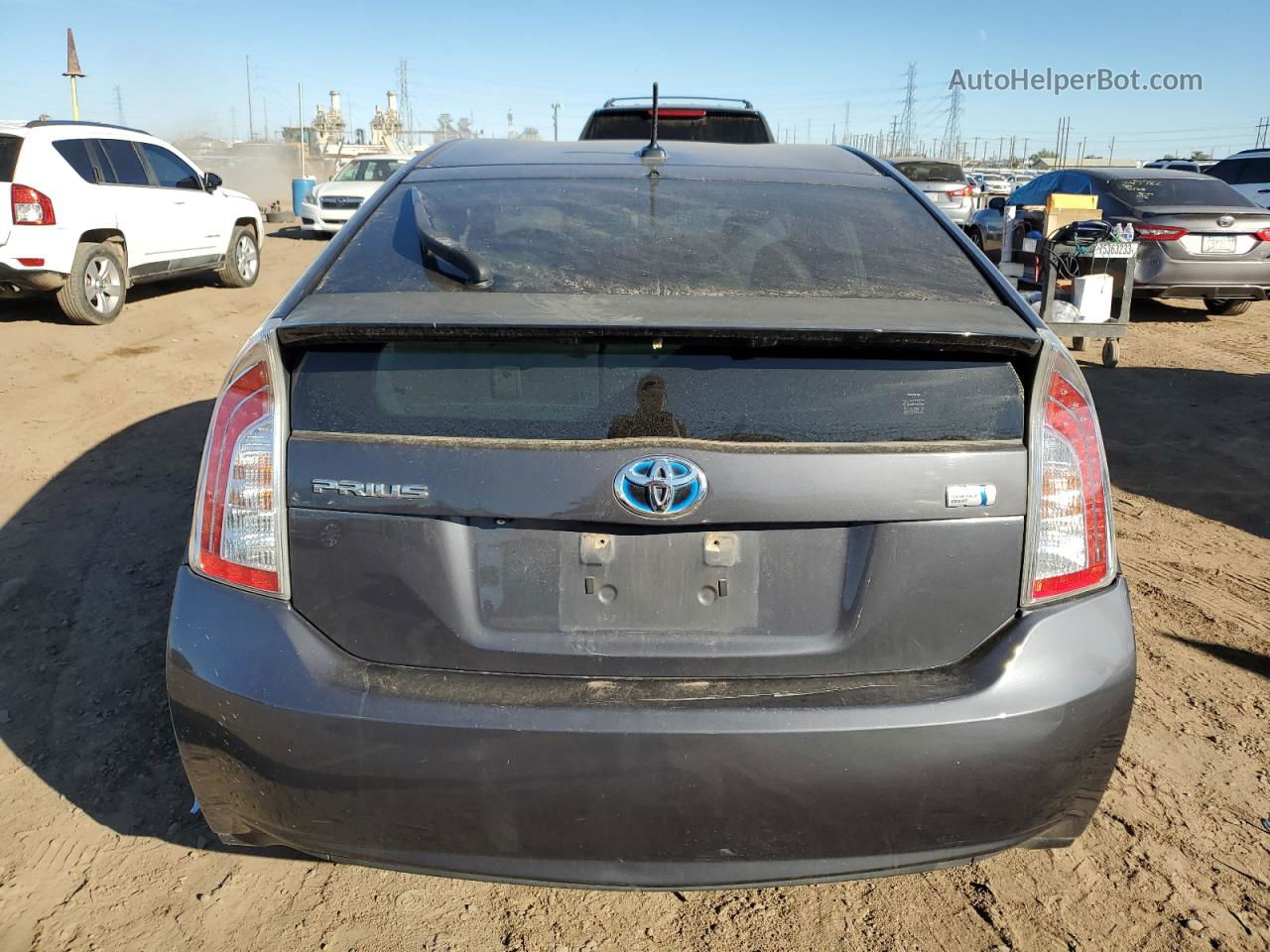 2013 Toyota Prius  Угольный vin: JTDKN3DU9D1616885