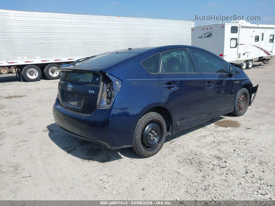 2013 Toyota Prius Two Синий vin: JTDKN3DU9D1626638