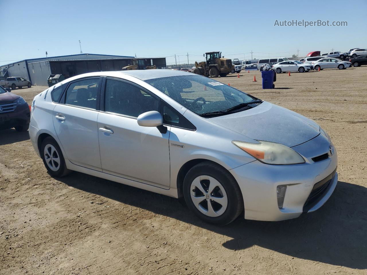 2013 Toyota Prius  Silver vin: JTDKN3DU9D1633766