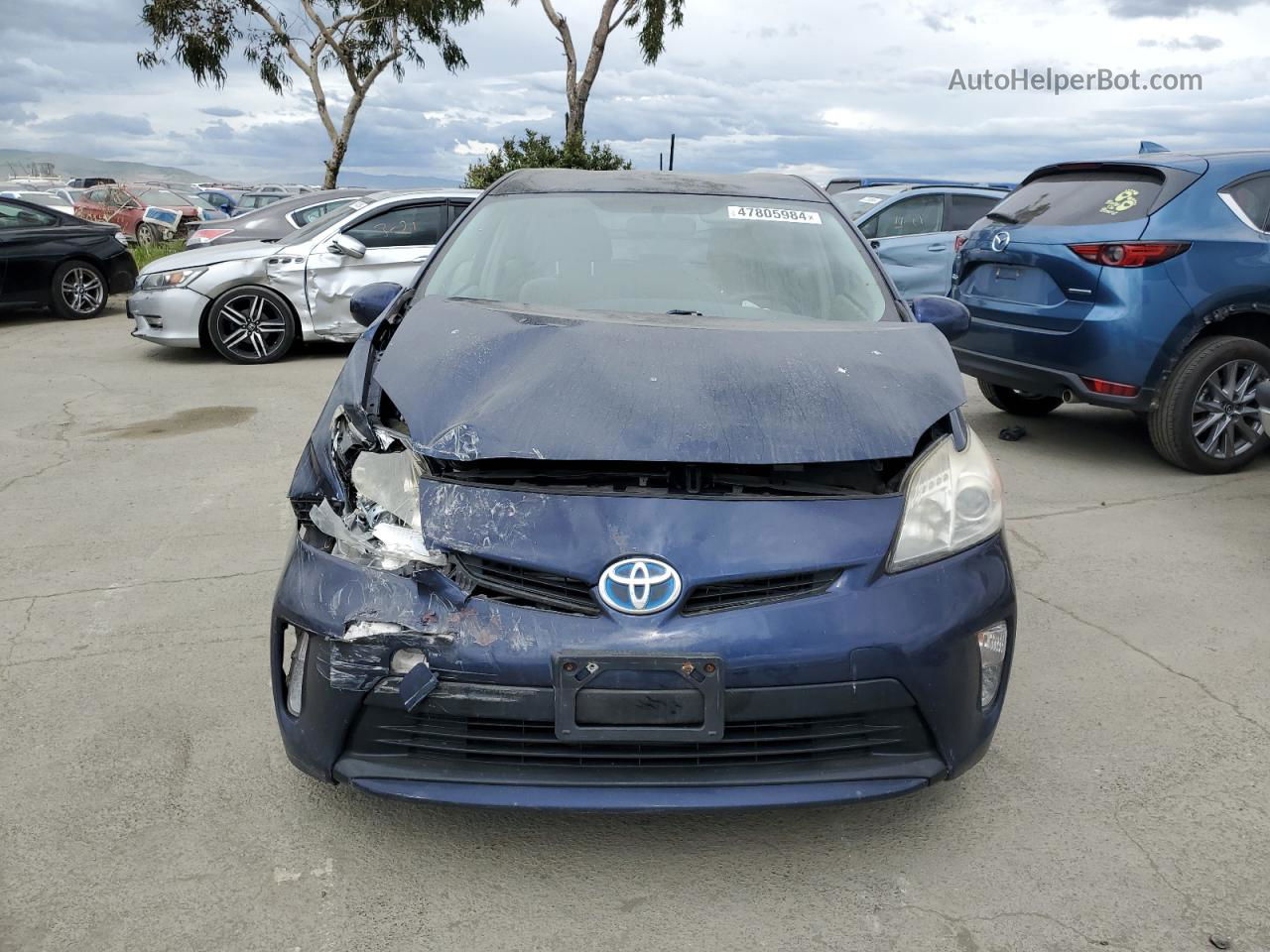 2013 Toyota Prius  Blue vin: JTDKN3DU9D1640510